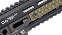 OA-M LOK Rail Cover, 1 piece, 100 mm incl. TX25 screws and slot nuts, 3 colors Military OD Green