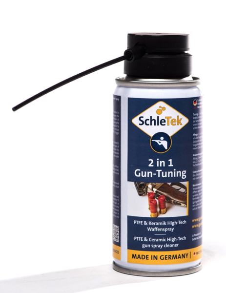SchleTek 2 in 1 Gun Tuning PTFE & Keramik Spray zur Waffenpflege