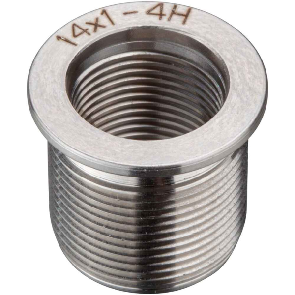 Thread adapter for Hausken silencers 18x1 to 15x1