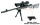 UTG New Gen Med Pro Shooters Bipod, Quick Detach, 6.2&quot;-6.7&quot;
