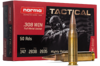 Norma Tactical .308 Win. - 147gr./9,5g FMJ