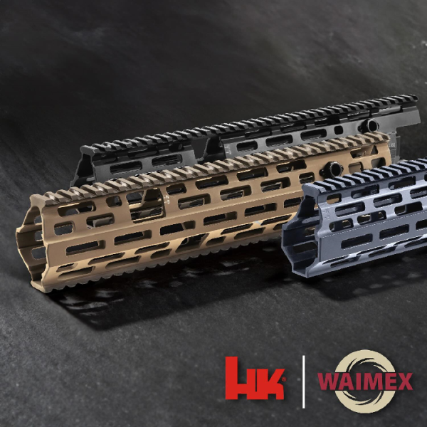 Heckler & Koch M-LOK Handguard HK416 / MR223 + HK417 / MR308 - 2x M-LOK + 2x Picatinny