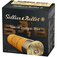 Sellier & Bellot 12/67,5 Rubber-Schrot 7,5mm - 12 Kugeln