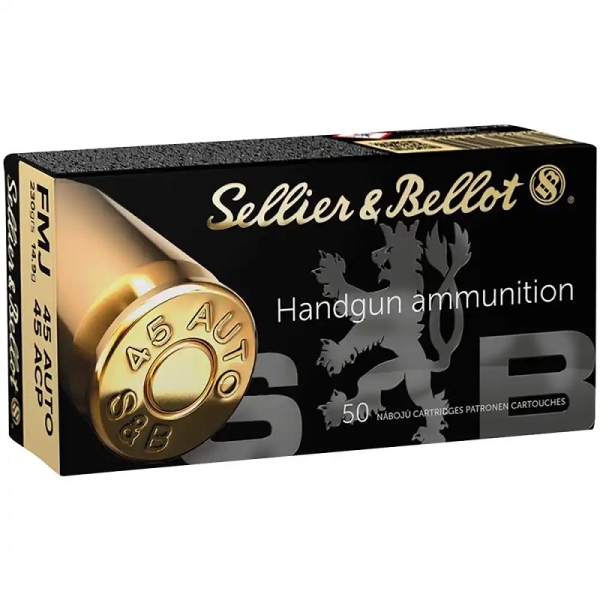 Sellier & Bellot S&B .45 ACP Vollmantel 14,9g/230grs.