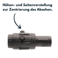 Vector Optics SCMF-10 Maverick 3x26 Magnifier