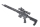 Messerschmitt AR15 16,75" Schwarz + Firefield Kommando Kit Bundle