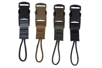 md-textil QD Adapter Paracord Steingrau Oliv