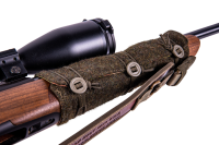 KEILER GEAR Schalldämpfer Überzug Gebirgsloden Oliv/Concamo L 235mm